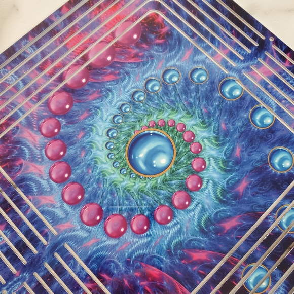 Psychedelic Pattern Double sided 3D Wind Spinner - Picture 7 of 9